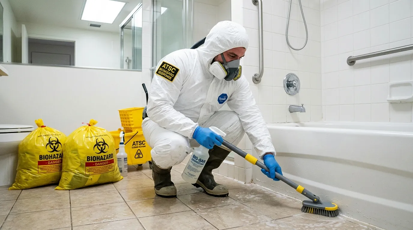 Decontamination equipment deployed for Blood Cleanup in Falls Church